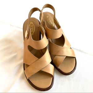 Tod’s Heeled Sandals sz 38.5 (8.5 US)